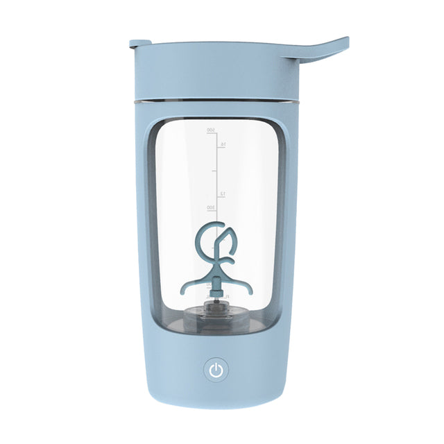 Powerful Electric Blender Plastic Bottle for Protein Mixer BPA Free Shaker Bottle 22oz Water Bottle