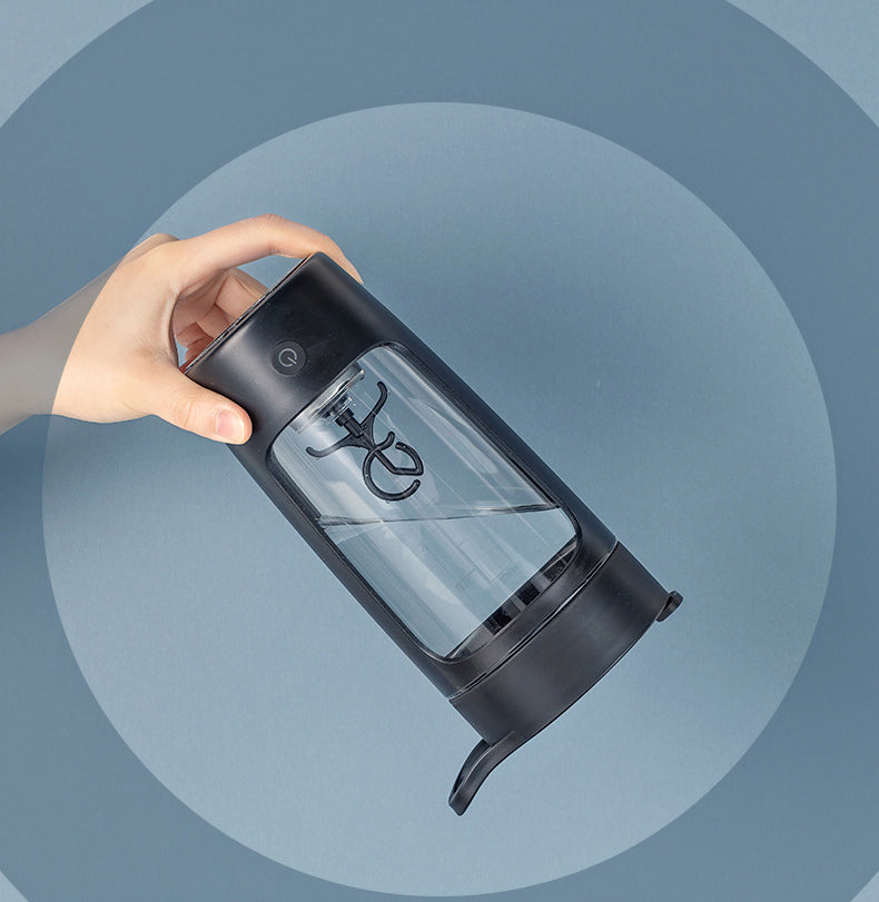 Powerful Electric Blender Plastic Bottle for Protein Mixer BPA Free Shaker Bottle 22oz Water Bottle