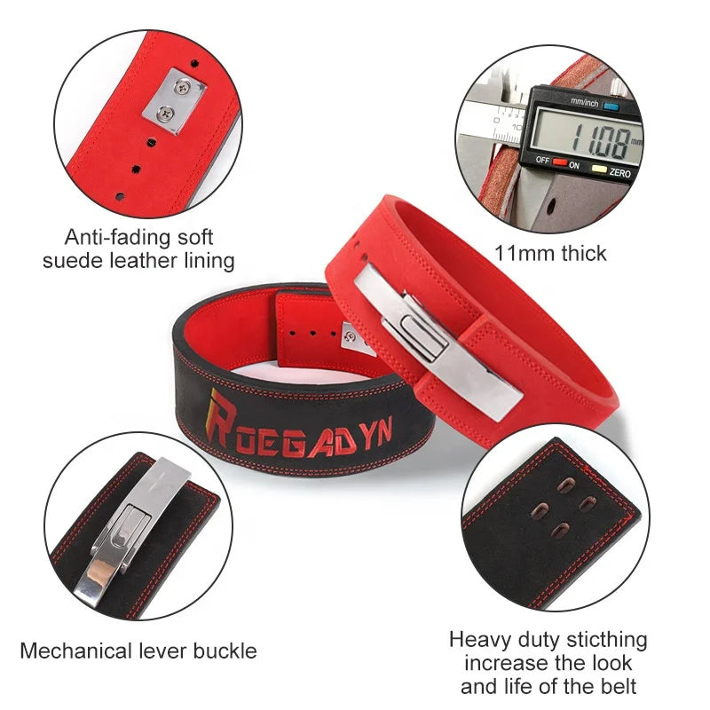 Power Fitness Belt 10mm Thick Latching Style